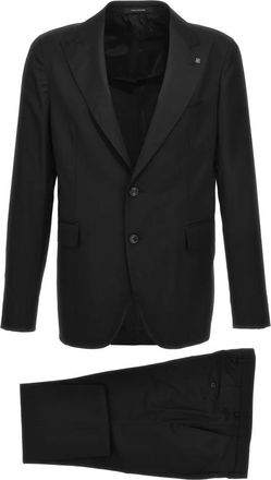 Tagliatore Vesuvio Wollen Pak - Heren - Business pakken - Zwart - 2XL - Wol - Kostuums