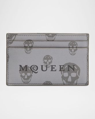 Alexander McQueen Mens McQueen Card Case