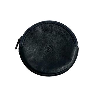 Loewe Black Leather Coin Purse/Coin Case (Pre-Owned)