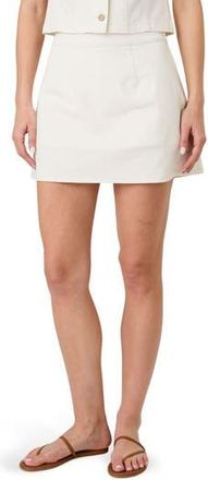 French Connection Denim Miniskirt in Ecru at Nordstrom Rack, Size X-Small