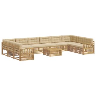 vidaXL Juegos De Sof&aacute;s 11 Uds. Vidaxl