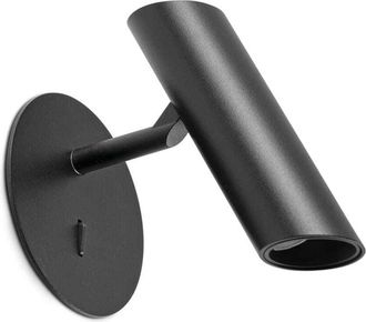 Faro Barcelona Leo aplique negro led 43793