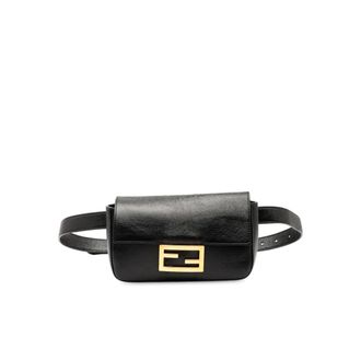 Fendi Pre-owned Belt Bags, female, Black, Size: ONE SIZE Pre-owned Belt Bag