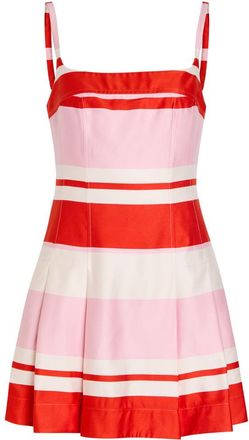 SIMKHAI Nelly Striped Woven Mini Dress - Multicoloured - 8 (UK12 / M)
