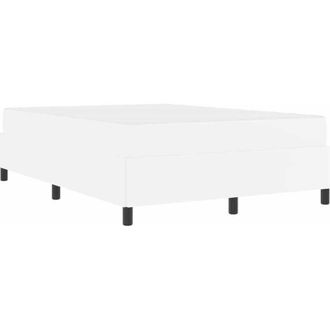 vidaXL Vidaxl - Estructura De Cama Con Colch&oacute;n Con Colch&oacute;n Blanco 160 X 200 Cm