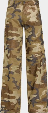 Cinq &agrave; Sept Heatset Camo Blakely Jeans
