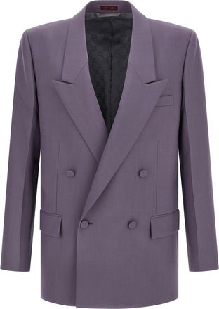 Gucci Double-breasted Wool Blazer