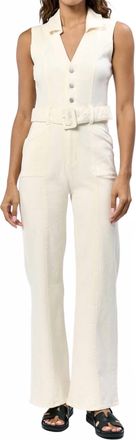 Dear John Denim Yaya Jumpsuit In Cream