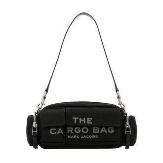 Marc Jacobs Tassen, Dames, Zwart, ONE Size, Katoen, Cargo Schoudertas Canvas