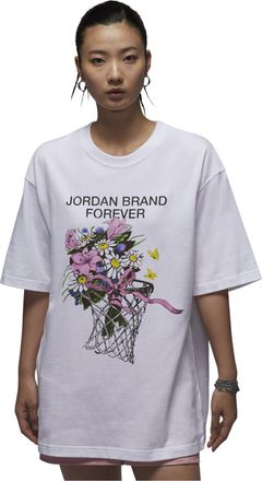 Nike Jordan (WMNS) Air Jordan Oversized Graphic T-Shirt Asia Sizing White FV7120-100
