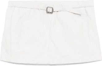 CHRISTOPHER ESBER Minigonna con cintura - Toni neutri