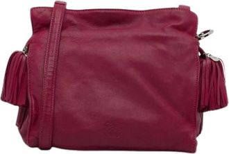 Loewe Tweedehands leren schoudertassen - Dames - Vintage Schoudertas - Roze - ONE Size - Vintage