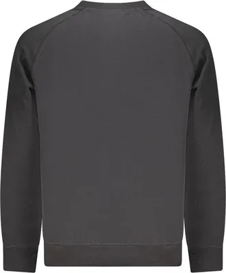 Timberland Logo-Embroidered Cotton Sweatshirt - Black