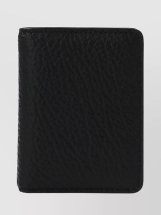 Maison Margiela leather bifold keyring card holder