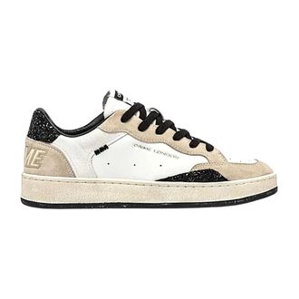 Crime London Chelsea Sneaker - Heren - Schoenen - Beige - Maat: 40 EU Leer