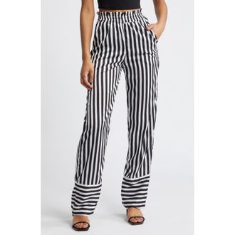 Diarrablu Leer Ben Palazzo Pants in Black at Nordstrom, Size Medium