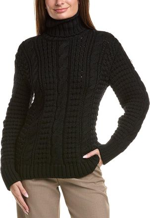 Moncler Wool Knit Turtleneck Sweater