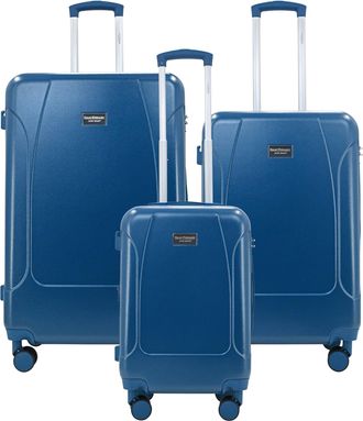Isaac Mizrahi New York Luna 3-Piece Lightweight Expandable Hardside Luggage Set