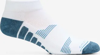 Cole Haan Mens Performance Quarter Socks - White