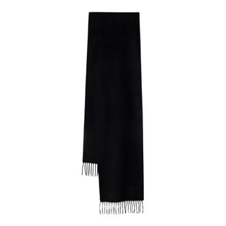 Max Mara Klassieke wollen sjaal - Dames - Accessoires - Zwart - Maat: ONE Size Wol