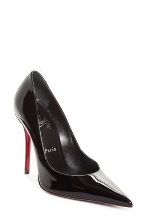 Christian Louboutin Miss Z Pointed Toe Pump in Black at Nordstrom, Size 10.5Us