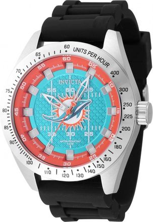 Invicta Nfl Miami Dolphins Quartz Mens Watch 47861