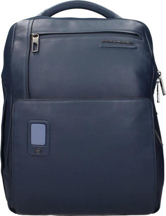 Piquadro Ca 5105A Rugzak - Heren - Rugzakken - Blauw - ONE Size - Leer - Tassen
