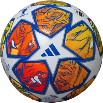 adidas UCL Pro 23/24 Knockout Football White Blue Orange IN9340