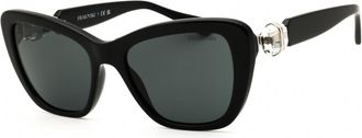 Swarovski SK6018 100187 Black/Dark Grey