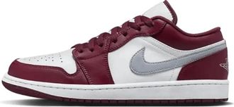 Nike Jordan Lage Bordeaux Sneakers Elegant Ontwerp - Heren - Fitnessschoenen - Veelkleurig - 42 1/2 EU - Leer - Fitness