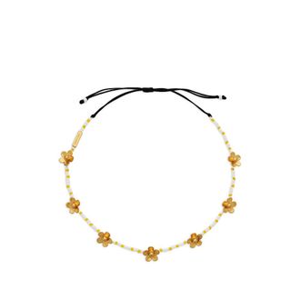 Marc Jacobs Daisy Beaded Necklace