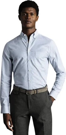 CHARLES TYRWHITT Non-Iron Stretch Oxford Shirt