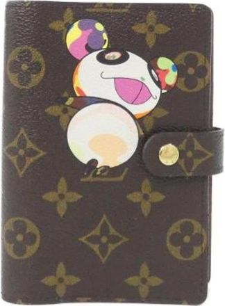 Louis Vuitton Pre-owned Wallets, female, Brown, Size: ONE SIZE Pre-owned Monogram Agenda Organizer