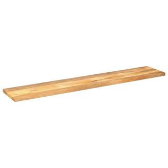 Berkfield Home Table Top 180x20x3.8 cm Rectangular Solid Wood Mango in Brown