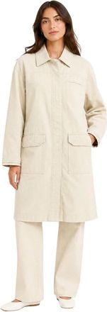 Parajumpers Katoenen Jas - Dames - Mantel - Beige - S - Katoen - Jassen
