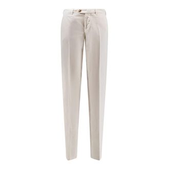 Brunello Cucinelli Chinos, male, White, XL, Cotton Trousers