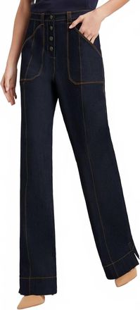 Cinq &agrave; Sept Long Benji Pant In Indigo