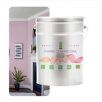 OEM Pintura Cer&aacute;mica Para Paredes, Lavable, Rosa Polvo, 10 L, Polonia