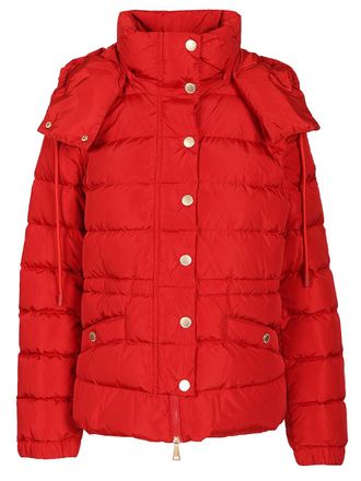 Max Mara Sax Short Down Jacket Coats Rosso-Donna
