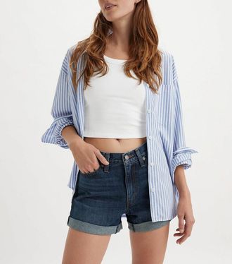 Levi's Short Rolled 80s Mom