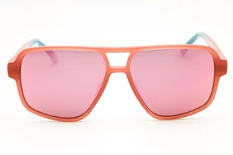 GAP SGP202 Rectangular Acetate Sunglasses - Coral