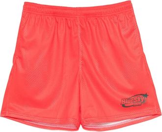 Blue Sky Inn logo-print soccer shorts - men - Polyester - M - Red