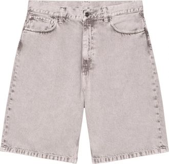 Carhartt Work in Progress Landon Short - Heren - Denim shorts - Grijs - W28 - Katoen - Korte Broeken