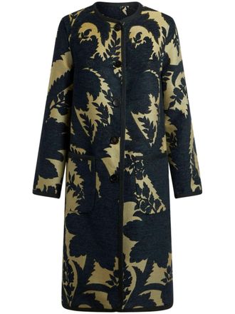 Etro Cappotto reversibile - Blu