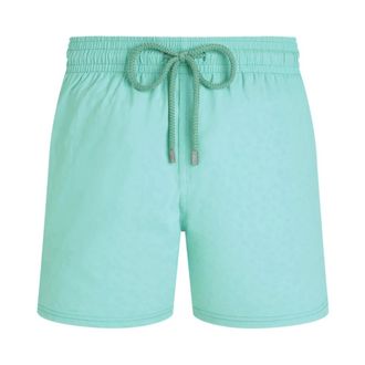 Vilebrequin Moorise Stretch Short Zwemshort - Heren - Badkleding - Groen - Maat: XL Leer