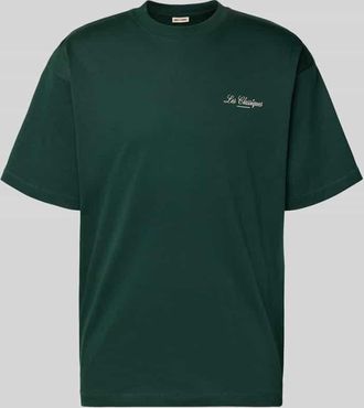 Only & Sons Loose Fit T-Shirt aus reiner Baumwolle Modell LES CLASSIQUES in Dunkelgruen, Gr&ouml;&szlig;e XXL