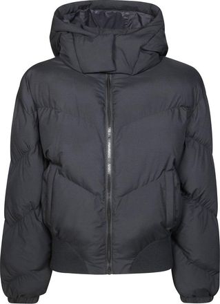 Patrizia Pepe Oversized Bomber Jacket With Hood