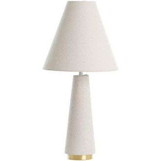 Light & Living Lampada da tavolo - Devia - beige - tessile - - Light&living