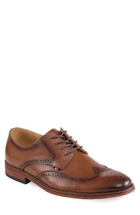 Tommy Hilfiger Buford Wingtip Derby in Medium Brown at Nordstrom Rack, Size 10.5