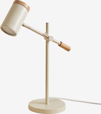 Sklum L&aacute;mpara De Mesa Orientable En Hierro Amaranto Sklum